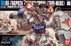 Bandai HGUC 075 Gundam RX-78GP02A GP02A TYPE-MLRS 1/144 Scale Kit