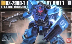 Bandai HGUC 080 Gundam RX-79BD-1 BLUE DESTINY 1/144 Scale Kit