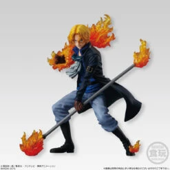BANDAI Premium One Piece ATTACK STYLING Three Brothers Of Flame SET Of 3 PVC Figure -Model Saga Shop 1000098228 4 51000.1434530202