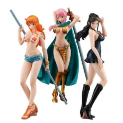 Bandai One Piece STYLING Girls Selection (Nami/Robin/Rebecca) PVC Figure
