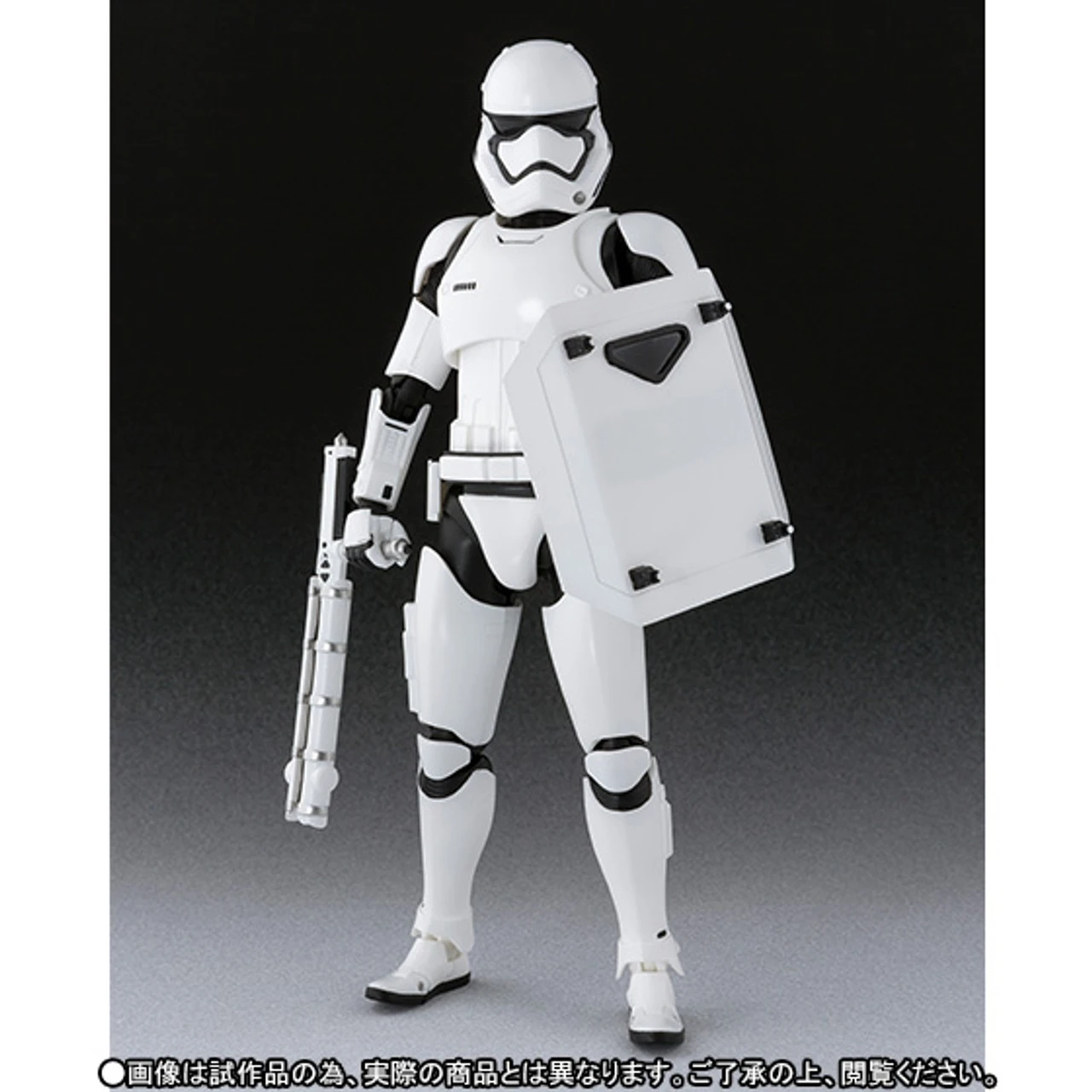 Bandai S.H.Figuarts First Order Storm Trooper&(Shield & Baton) Action Figure 7 Bandai S.H.Figuarts First Order Storm Trooper&(Shield & Baton) Action Figure - Image 5