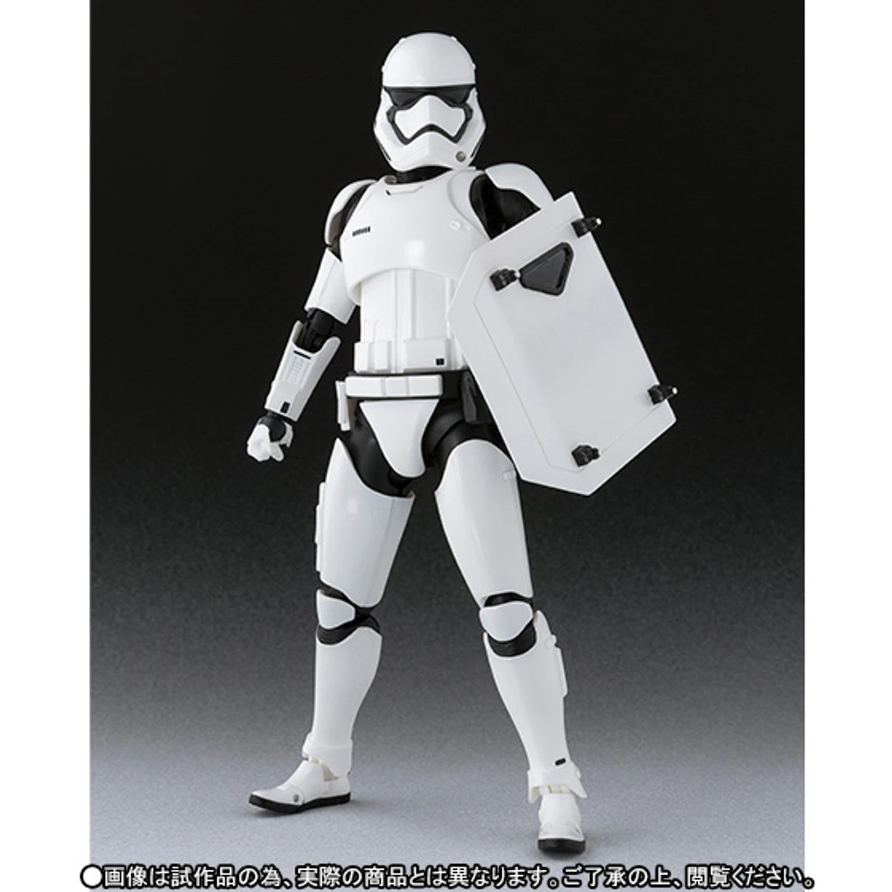 Bandai S.H.Figuarts First Order Storm Trooper&(Shield & Baton) Action Figure 5 Bandai S.H.Figuarts First Order Storm Trooper&(Shield & Baton) Action Figure - Image 3