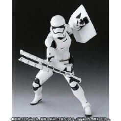 Bandai S.H.Figuarts First Order Storm Trooper&(Shield & Baton) Action Figure 13 Bandai S.H.Figuarts First Order Storm Trooper&(Shield & Baton) Action Figure -Model Saga Shop 1000100738 6 94658.1447907388