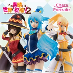 Bandai CharaPortraits Kono Subarashii Sekai Ni Shukufuku O! Set