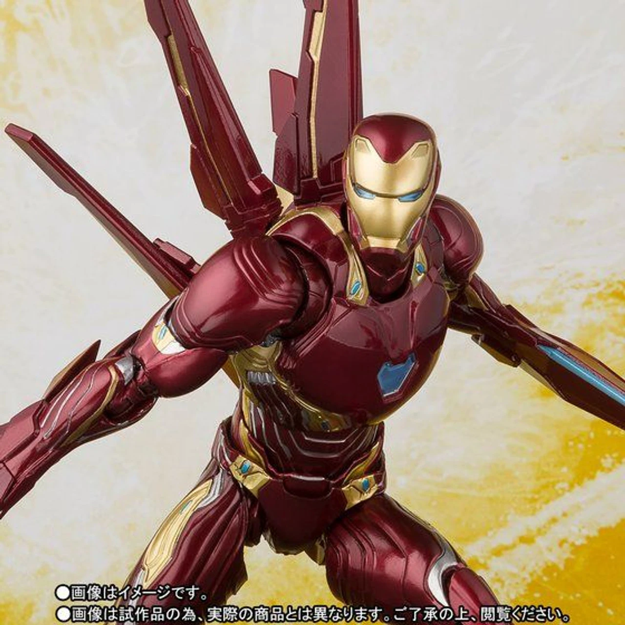 Bandai S.H.Figuarts IRON MAN MK-50 Nano-Weapon SET (Avengers: Infinity War) Action Figure 3 Bandai S.H.Figuarts IRON MAN MK-50 Nano-Weapon SET (Avengers: Infinity War) Action Figure