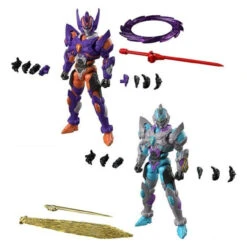 Bandai Super Mini Pla SSSS.GRIDMAN Gridknight & Gridman (Initial Fighter) Set