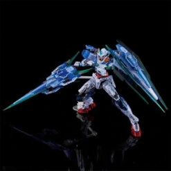 Bandai RG 1/144 The Gundam Base Limited 00 QAN[T] Full Saber [Clear Color] Plastic Model ( MAY 2020 ) -Model Saga Shop 1000145253 4 24278.1587029642