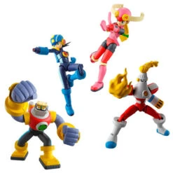 Bandai SMP Kit Makes Pose Mega Man Battle Network 01 (Set Of 4)