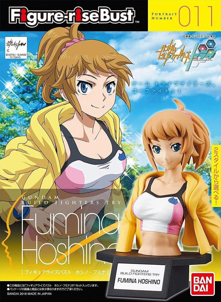 Bandai Figure-Rise Bust 011 Build Fighter's Try FUMINA HOSHINO 4549660129707 3 Bandai Figure-Rise Bust 011 Build Fighter's Try FUMINA HOSHINO 4549660129707