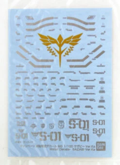 Bandai MG 222415 Gundam Neo Zeon MSN-04 Sazabi Version Ka With Special Decal 1/100 Scale Kit 13 Bandai MG 222415 Gundam Neo Zeon MSN-04 Sazabi Version Ka With Special Decal 1/100 Scale Kit -Model Saga Shop 222415 c 87855.1510135214