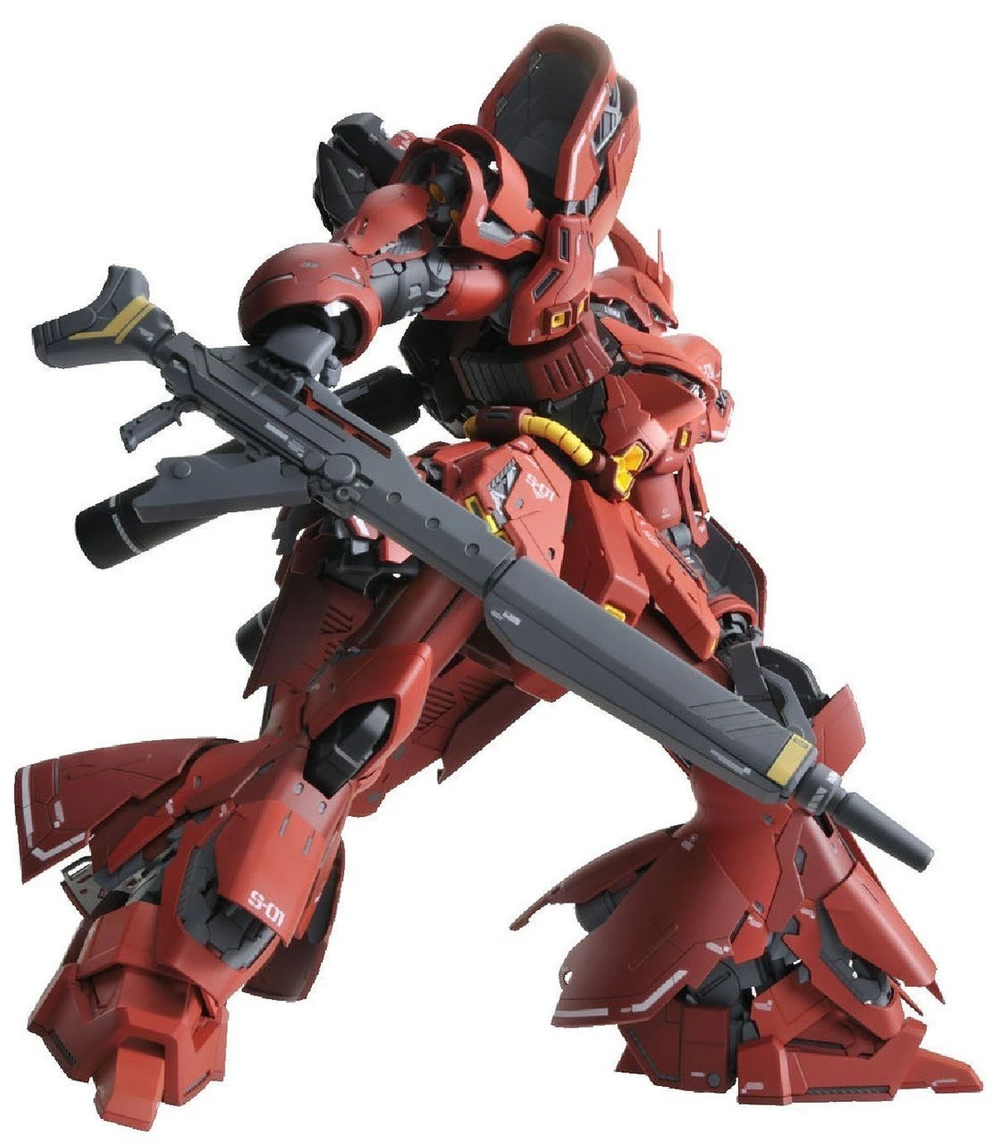 Bandai MG 222415 Gundam Neo Zeon MSN-04 Sazabi Version Ka With Special Decal 1/100 Scale Kit 9 Bandai MG 222415 Gundam Neo Zeon MSN-04 Sazabi Version Ka With Special Decal 1/100 Scale Kit - Image 7