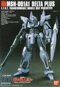 Bandai HGUC 115 Gundam MSN-001A1 DELTA PLUS 1/144 Scale Kit -Model Saga Shop 4543112642653 3 65241.1658730246