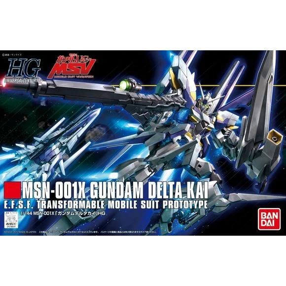 Bandai Hobby Gundam HGUC #148 MSN-001X Delta Kai HG 1/144 Model Kit 3 Bandai Hobby Gundam HGUC #148 MSN-001X Delta Kai HG 1/144 Model Kit