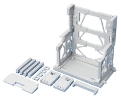 Bandai Builders Parts Gundam System Base 001 (White) 1/144 Scale Kit