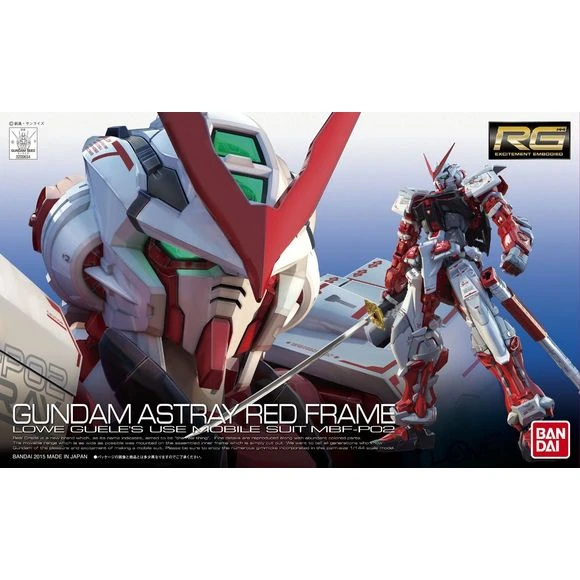Bandai RG #19 Gundam SEED MBF-P02 Astray Red Frame 1/144 Scale Model Kit 5 Bandai RG #19 Gundam SEED MBF-P02 Astray Red Frame 1/144 Scale Model Kit - Image 3