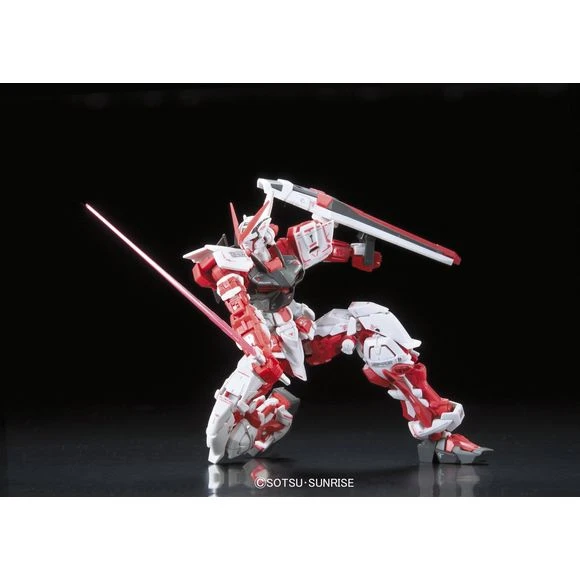 Bandai RG #19 Gundam SEED MBF-P02 Astray Red Frame 1/144 Scale Model Kit 4 Bandai RG #19 Gundam SEED MBF-P02 Astray Red Frame 1/144 Scale Model Kit - Image 2