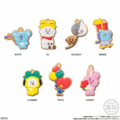 Bandai Candy BT21 Cookie Charm Mascot Vol.2 14Pcs Box (Candy Toy)