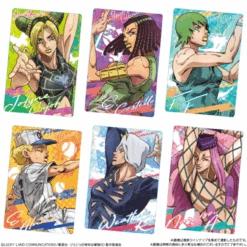 Bandai Candy JoJo's Bizarre Adventure Stone Ocean Metallic Card Collection Vol.3 20pcs Box