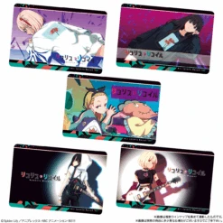 Bandai Candy Lycoris Recoil Metallic Card Collection 20pcs Box