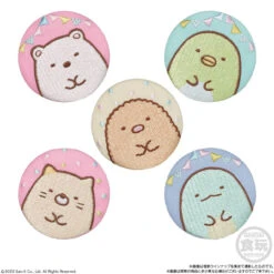 Bandai Candy Sumikko Gurashi Fabric Button Badge Collection W/Cookie 12pcs Box -Model Saga Shop 4570117910203 2d1c0d1ecec3f5ad588fadcca6287874 50507.1698211134