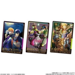 Bandai Candy Jojo's Bizarre Adventure: Phantom Blood & Battle Tendency Metallic Card Collection 20pcs Box -Model Saga Shop 4570117913044 f2f89901b994c33b212d94f71e13743f 36090.1703739110