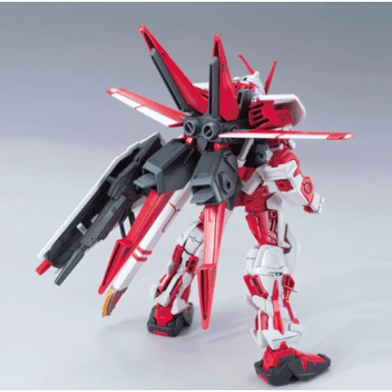 Bandai Hobby Gundam SEED #58 Astray Red Frame Flight Unit HG 1/144 Model Kit 6 Bandai Hobby Gundam SEED #58 Astray Red Frame Flight Unit HG 1/144 Model Kit - Image 4
