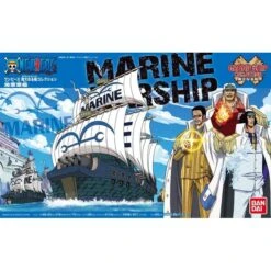 Bandai Hobby One Piece Marine Warship Grand Ship Collection Model Kit