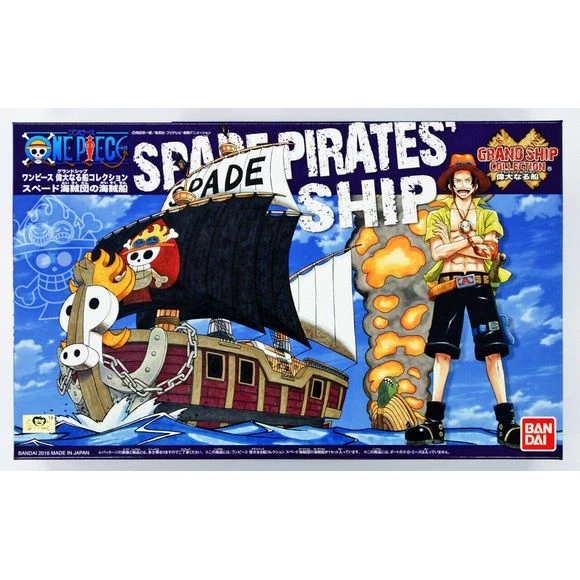 Bandai Hobby One Piece Spade Pirate Ship Grand Ship Collection Model Kit 3 Bandai Hobby One Piece Spade Pirate Ship Grand Ship Collection Model Kit