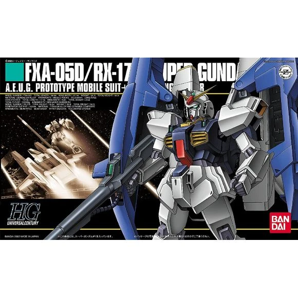 Bandai Hobby Gundam HGUC #35 FXA-05D Super Gundam HG 1/144 Model Kit 3 Bandai Hobby Gundam HGUC #35 FXA-05D Super Gundam HG 1/144 Model Kit