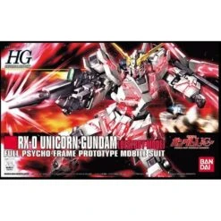 Bandai Hobby HGUC #100 RX-0 Unicorn Gundam (Destroy Mode) HG 1/144 Model Kit