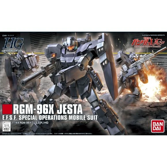 Bandai Hobby Gundam UC HGUC #130 RGM-96X Jesta HG 1/144 Model Kit 3 Bandai Hobby Gundam UC HGUC #130 RGM-96X Jesta HG 1/144 Model Kit