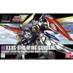 Bandai HGAC Gundam Wing #162 XXXG-01W Wing Gundam HG 1/144 Scale Model Kit