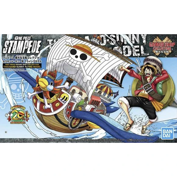 Bandai Hobby One Piece Stampede Thousand Sunny Ship Flying Model Kit 3 Bandai Hobby One Piece Stampede Thousand Sunny Ship Flying Model Kit