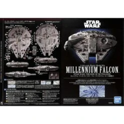 Bandai Star Wars The Rise Of Skywalker Millennium Falcon 1/144 Scale Model Kit 9 Bandai Star Wars The Rise Of Skywalker Millennium Falcon 1/144 Scale Model Kit -Model Saga Shop 4573102581952 4