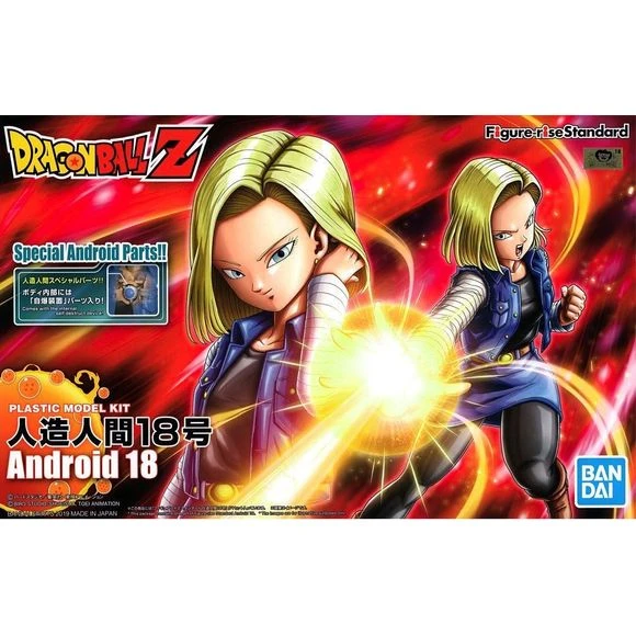 Bandai Hobby Dragon Ball Z Android #18 Figure-Rise Standard Model Kit 3 Bandai Hobby Dragon Ball Z Android #18 Figure-Rise Standard Model Kit