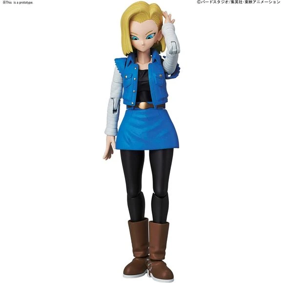 Bandai Hobby Dragon Ball Z Android #18 Figure-Rise Standard Model Kit 5 Bandai Hobby Dragon Ball Z Android #18 Figure-Rise Standard Model Kit - Image 3