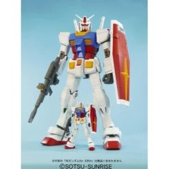 Bandai Hobby Mobile Suit Gundam RX-78-2 Mega Size 1/48 Scale Model Kit -Model Saga Shop 4573102588906 4
