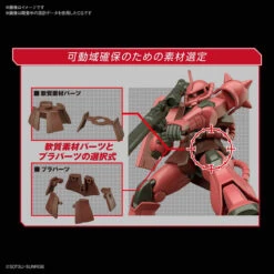 Bandai HGUC 234 Gundam Char's Custom Zaku II 1/144 Scale Kit -Model Saga Shop 4573102604538 0f0de4e304deac851cce678047dd1a18 38944.1596182450
