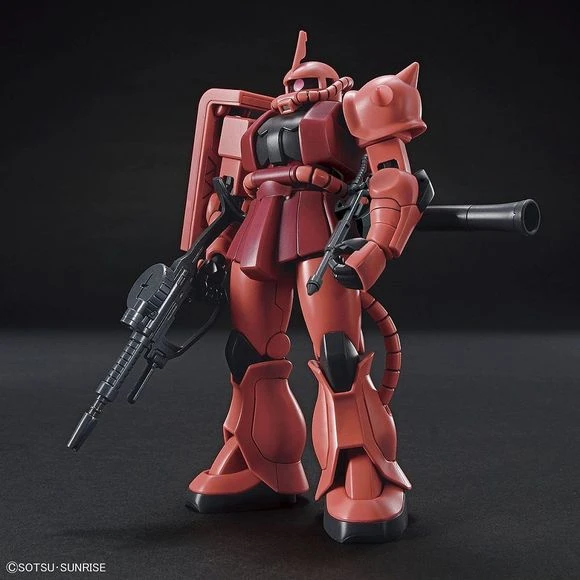 Bandai Hobby Gundam HGUC #234 MS-06S Zaku II Char Custom HG 1/144 Model Kit 4 Bandai Hobby Gundam HGUC #234 MS-06S Zaku II Char Custom HG 1/144 Model Kit - Image 2