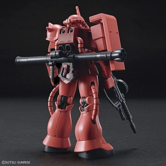 Bandai Hobby Gundam HGUC #234 MS-06S Zaku II Char Custom HG 1/144 Model Kit 6 Bandai Hobby Gundam HGUC #234 MS-06S Zaku II Char Custom HG 1/144 Model Kit - Image 4