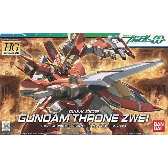 Bandai Hobby Gundam 00 #12 Gundam Throne Zwei HG 1/144 Model Kit 3 Bandai Hobby Gundam 00 #12 Gundam Throne Zwei HG 1/144 Model Kit