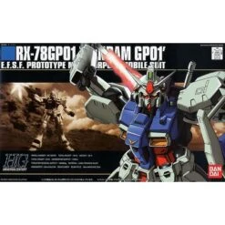 Bandai HGUC #13 Gundam GP01 Zephyranthes HG 1/144 Model Kit