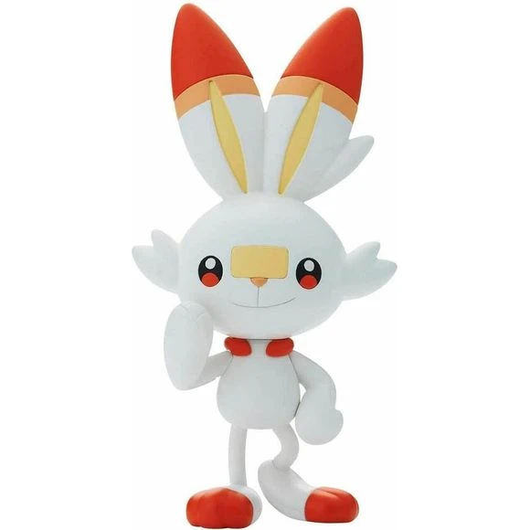 Bandai Hobby Pokemon PLAMO Collection Quick!! 05 Scorbunny Plastic Model Kit 4 Bandai Hobby Pokemon PLAMO Collection Quick!! 05 Scorbunny Plastic Model Kit - Image 2