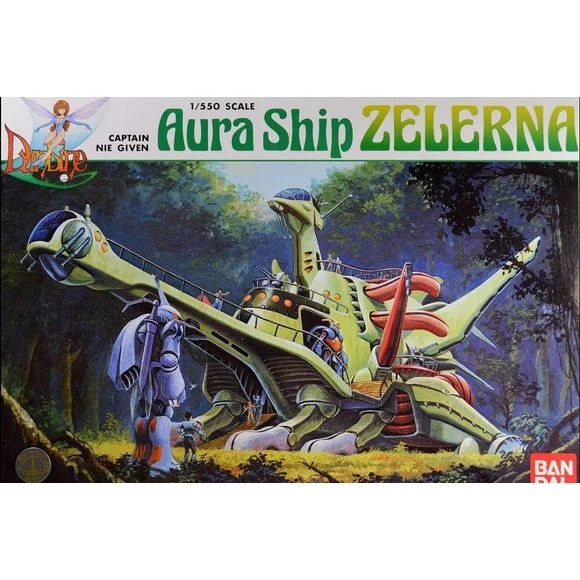 Bandai Aura Ship Zelerna NG 1/550 Model Kit 3 Bandai Aura Ship Zelerna NG 1/550 Model Kit