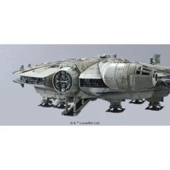 Bandai Hobby Star Wars The Last Jedi Millennium Falcon 1/144 Scale Model Kit -Model Saga Shop 4573102638267 4