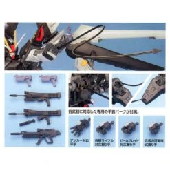 Bandai Hobby Gundam SEED Strike Noir Gundam MG 1/100 Model Kit -Model Saga Shop 4573102641281 3