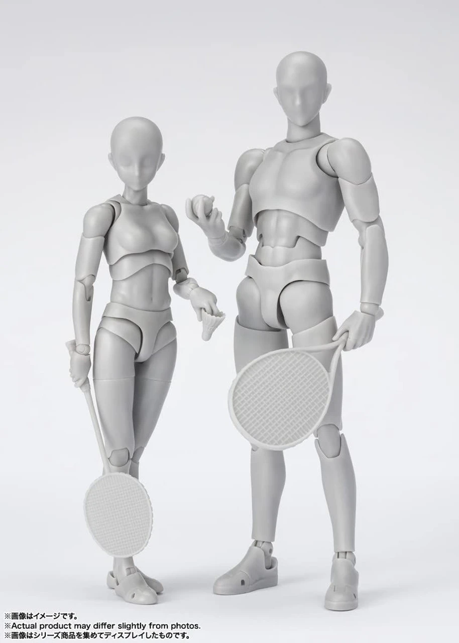 Bandai S.H. Figuarts Body-kun Sports Edition DX SET Figure (Gray Color Ver.) 7 Bandai S.H. Figuarts Body-kun Sports Edition DX SET Figure (Gray Color Ver.) - Image 5
