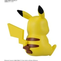 Bandai Hobby Pokemon QUICK!! 16 Pikachu (Sitting Pose) Plastic Model Kit