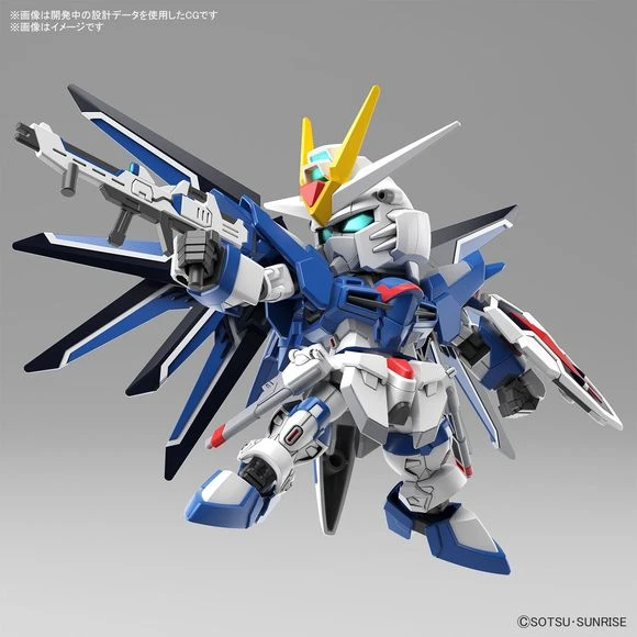 Bandai Hobby EX-Standard Rising Freedom Gundam SD Model Kit 5 Bandai Hobby EX-Standard Rising Freedom Gundam SD Model Kit - Image 3