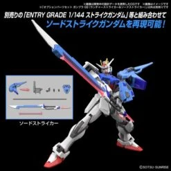 (PRE-ORDER: July 2024) Bandai Hobby Gundam Option Parts Set Gunpla 02 (Launcher Striker & Sword Striker) -Model Saga Shop 4573102666932 3